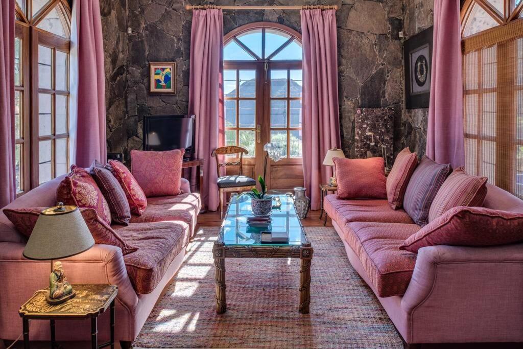 Luxury Villa In Nature With Swimming Pool Tenerife, Santiago Del Teide, With Sea And Mountain Views El Retamar 객실 사진